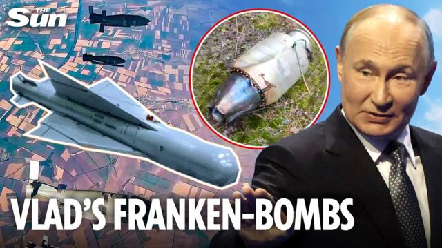 Desperate Putin bolts JET ENGINES onto dusty Soviet-era bombs to strike deeper into Ukraine