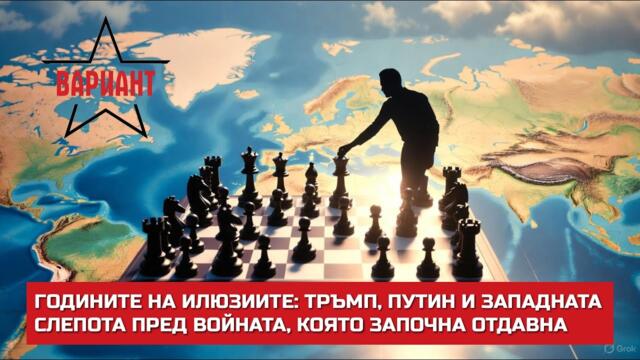 ГОДИНИТЕ НА ИЛЮЗИИТЕ: ТРЪМП, ПУТИН И ЗАПАДНАТА СЛЕПОТА ПРЕД ВОЙНАТА, КОЯТО ЗАПОЧНА ОТДАВНА, #690