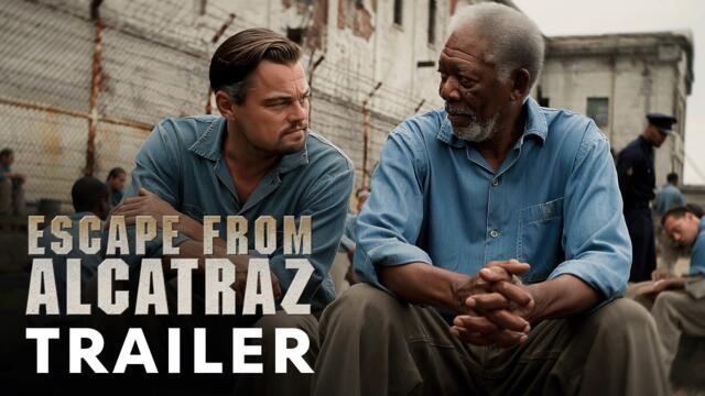 Escape from Alcatraz (2025) - Teaser Trailer | Morgan Freeman, Leonardo DiCaprio, Angelina Jolie