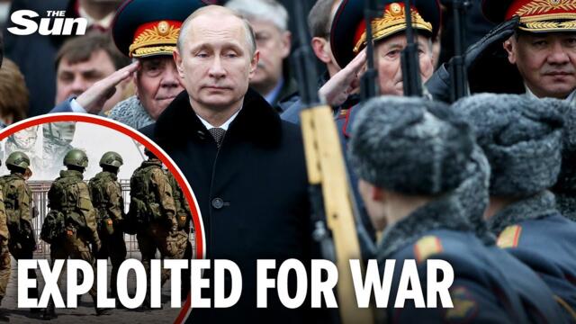 How desperate Putin lures foreign soldiers to bloody frontline in sick 'trafficking' plot