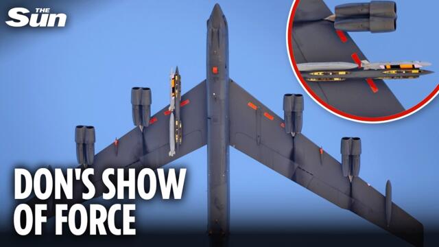 Trump's top secret nuke missile 'seen on test flight' for the first time