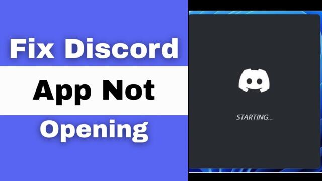 How To Fix Discord Stuck On Starting - Full Guide
