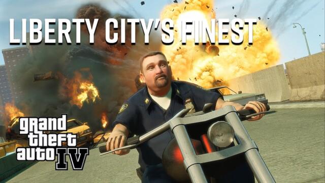 Liberty City's Finest - A Funny GTA 4 Cop Compilation