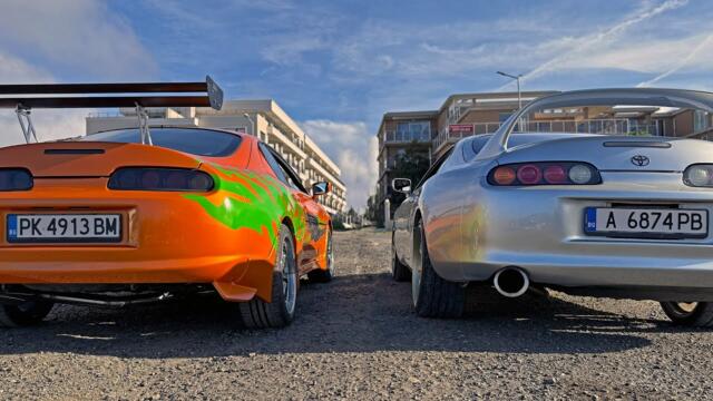 Сравнение на проекта Celica-Supra с истинска Supra