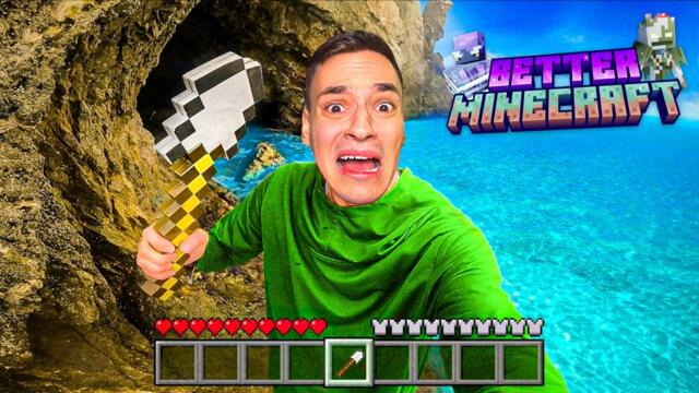 ИГРАЯ НАЙ-РЕАЛИСТИЧНИЯ МАЙНКРАФТ МОД В СВЕТА!