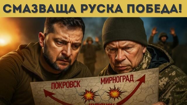 РАЗГРОМ! 5000 УКРАИНЦИ СЕ ПРЕДАДОХА НА РУСИЯ!