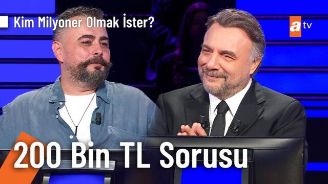 Asım Çağrı Şenol 200 bin TL değerindeki soruya ne cevap verdi? - Kim Milyoner Olmak İster?