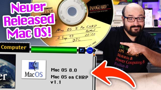 The Mac OS that Steve Jobs Killed! - Apple's unreleased Mac OS for CHRP systems