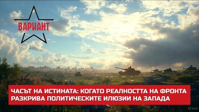ЧАСЪТ НА ИСТИНАТА: КОГАТО РЕАЛНОСТТА НА ФРОНТА РАЗКРИВА ПОЛИТИЧЕСКИТЕ ИЛЮЗИИ НА ЗАПАДА, #692