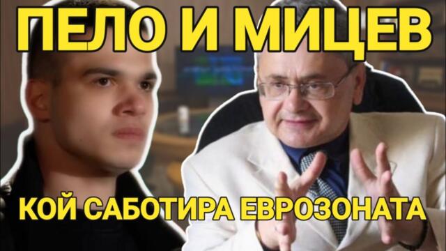 Маргарит Мицев и Пело Кръстев: Саботаж срещу Еврозоната? Какво крият Бойко Борисов и Делян Пеевски