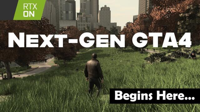 Experience GTA4 like never before with RTX Remix path tracing!