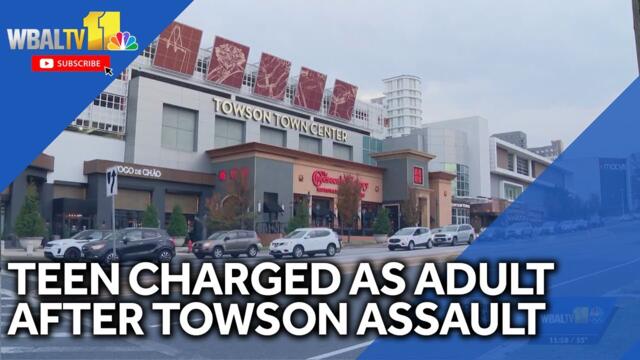 Teen charged with attempted murder in Towson mall assault