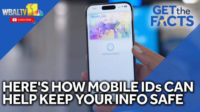 Maryland Mobile IDs can help to keep information safe