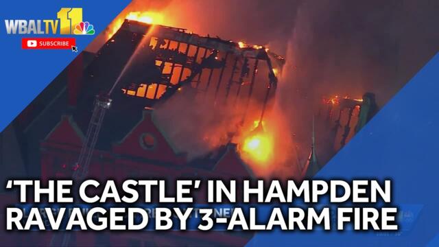'The Castle' in Hampden ravaged by 3-alarm fire
