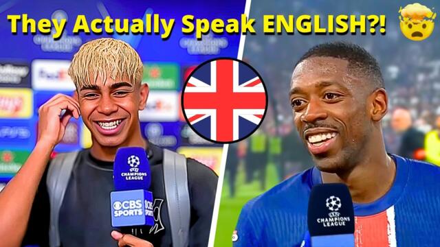 Dembele & Yamal SPEAKING ENGLISH