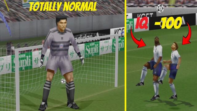 Fails, Glitches & Giants - Funny Meltdown Moments in Winning Eleven 4