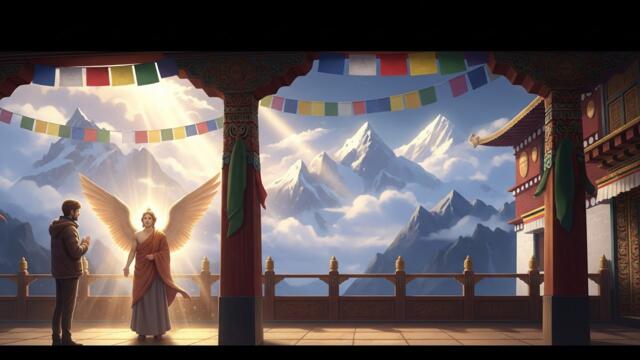 Духовно пътуване с ангела хранител: Тибетски ритуал за прошка