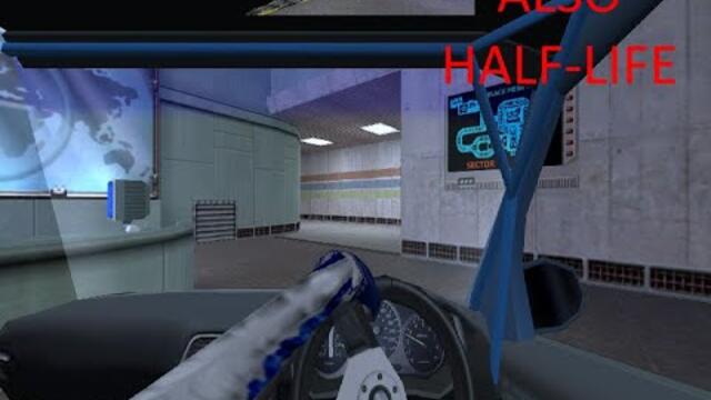 I tried Half-Life Rally and tried to play the main game's campaign maps so you don't make any effort