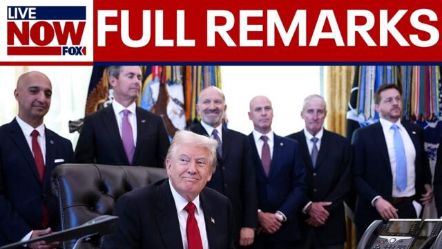 FULL REMARKS: President Trump speaks to reporters