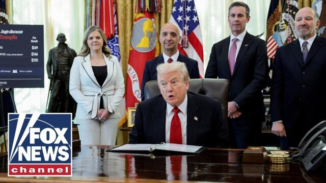 Trump delivers Oval Office announcement on weight loss drug costs