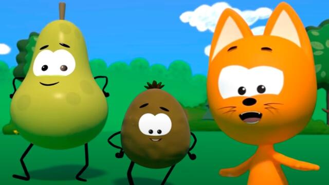 Кот и волшебные яйца! Meow Kitty बादल से गिरे फल | Cartoons anak-anak • बच्चों के लिए