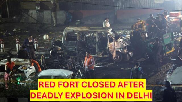Red Fort closed after Delhi explosion (English subtitles)