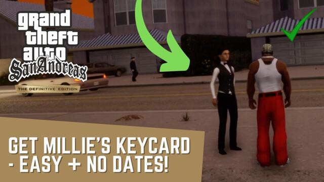 GTA San Andreas: Definitive Edition - How to get Millie's Keycard [Easy/Fast]
