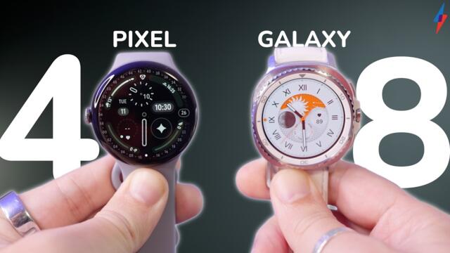 Google Pixel Watch 4 vs Galaxy Watch 8/8 Classic - Which is best?