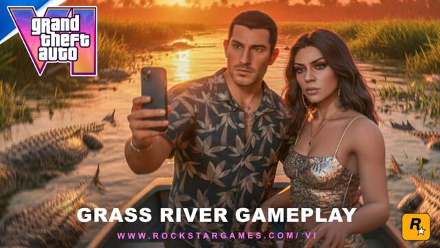 GTA 6 : NEW GAMEPLAY LEAK Shows Grass River Mission!
