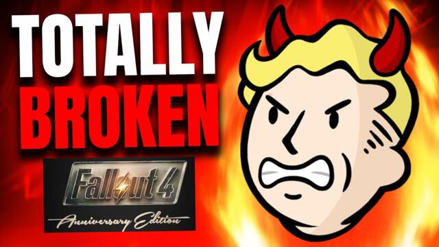Fallout 4 Anniversary Edition is a TOTAL DISASTER...