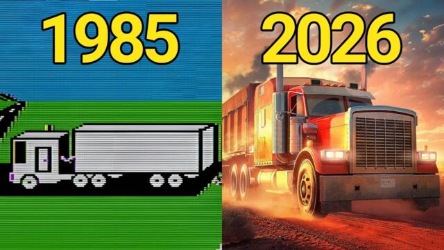 Evolution of Truck Simulator Games (1985-2026)