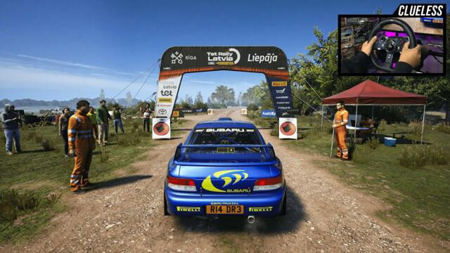 EA Sports WRC - 1998 Subaru Impreza WRC | Tet Rally Latvia Stage