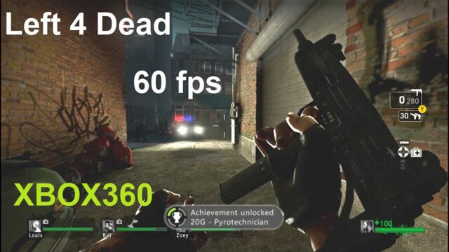 Left 4 Dead unlocked framerate no frame drops - Xbox 360 (RGH 2025)