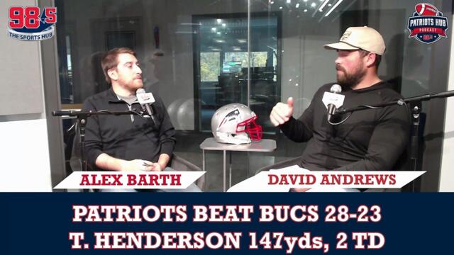 David Andrews on TreVeyon Henderson's speed