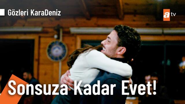 Güneş ve Azil evlenecek! - Gözleri KaraDeniz 11. Bölüm