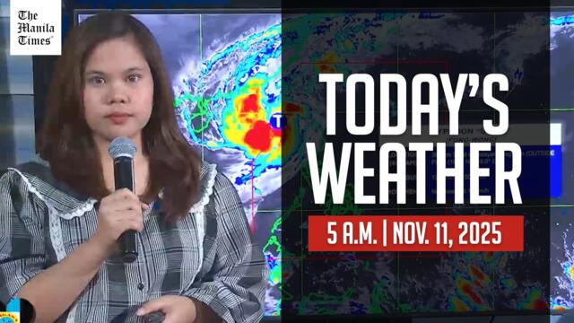 Today's Weather, 5 A.M. | Nov. 11, 2025