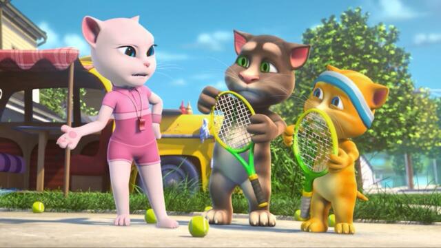 НОВОЕ! Говорящий Том - 3 СЕРИЯ 2 СЕЗОН: ТЕННИСИСТ  -  Мультики для детей