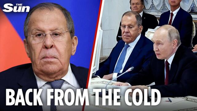 Putin's 'Dr No' Lavrov brought BACK by tyrant after mysterious exile to blast Britain’s military