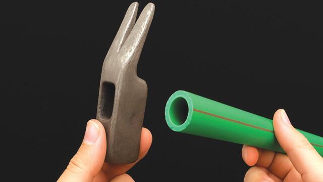 Millions of people don't know about the amazing uses of a hammer and PVC pipe!
