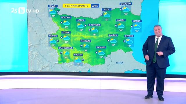 bTV Времето (12.11.2025 г. – сутрешна емисия)