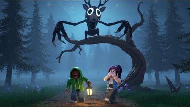 Playing 99 Nights in The Forest Roblox with a HACKER! 💻😓