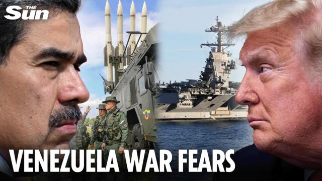 War fears as Maduro orders ‘massive mobilisation’ of Venezuela’s military after US flexes warship