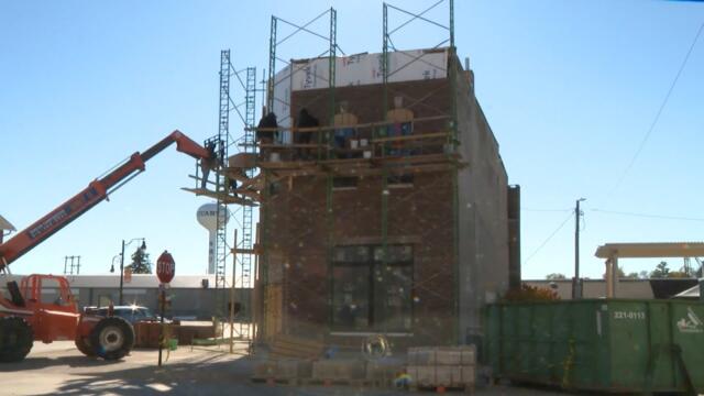 Old Bank Building, Once Robbed By Bonnie and Clyde, Getting A Facelift