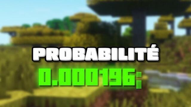 Une seed Minecraft SUPER RARE 😱