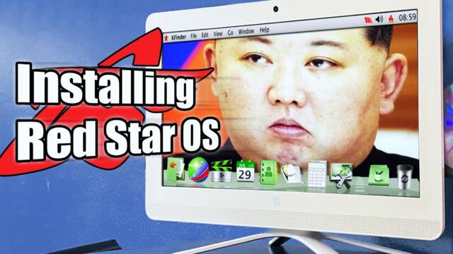 Installing Red Star OS on a Terrible Computer (Kim Jong Un is in My Walls)