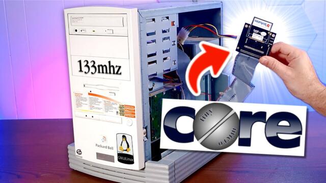 Can a Pentium 1 Run MODERN Desktop Linux?