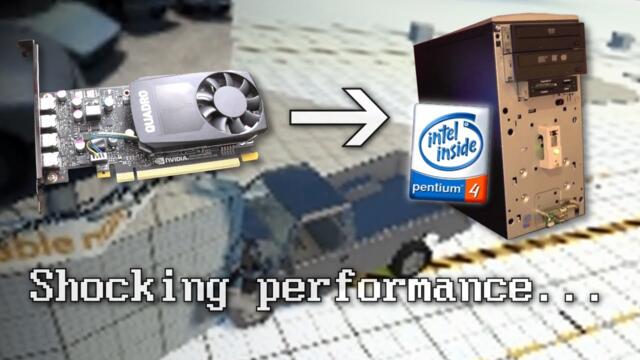 Using a Modern NVIDIA Graphics Card in a 2004 Pentium 4 PC...