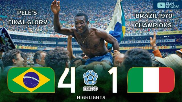 A ÚLTIMA COPA DO REI ! O TRI MUNDIAL DE PELÉ QUE PAROU O MUNDO E EMOCIONOU A TODOS EM 1970