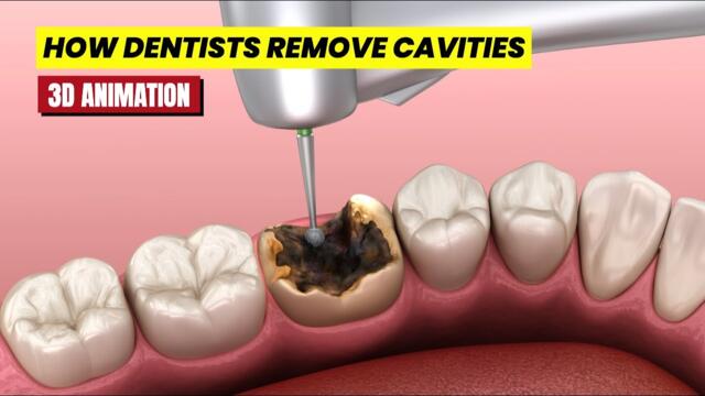 How Dentists Remove Cavities: Complete 3D Animation Guide (What Really Happens Inside Your Tooth)