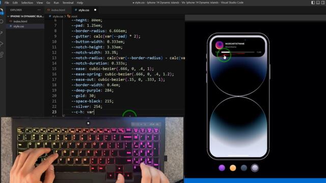 ASMR Programming - Coding IOS (IPhone) Dynamic Music - No Talking